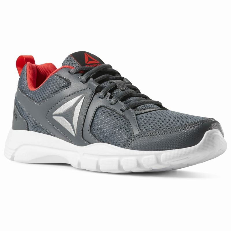 Reebok 3d Fusion Tr Botasky Damske - Siva/Ruzove/Biele LO2749PH